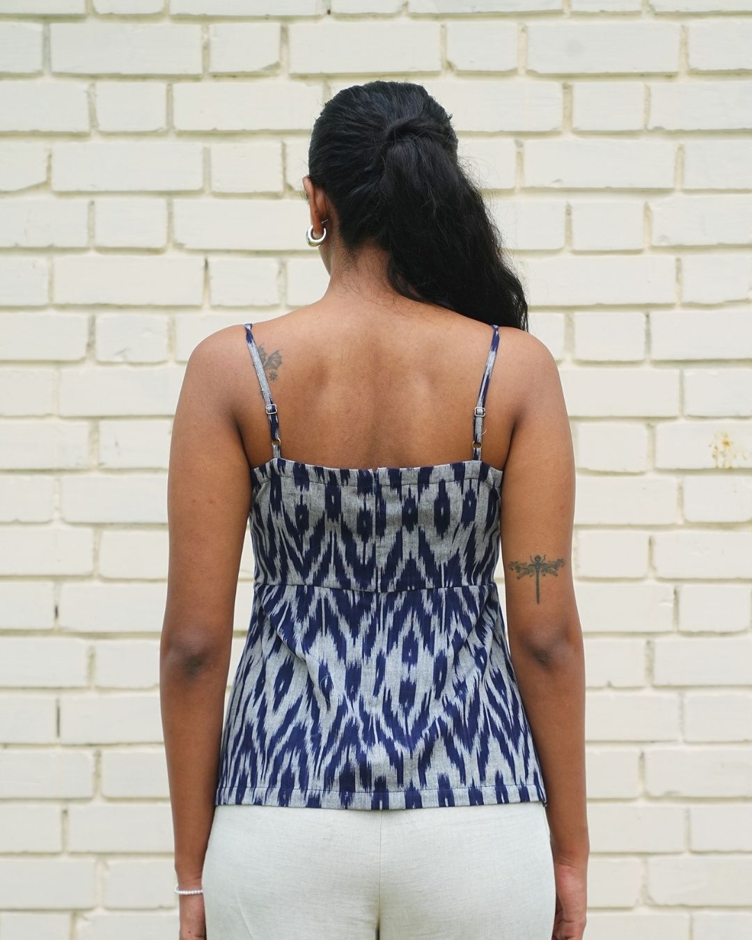 kaali mirch overlap top