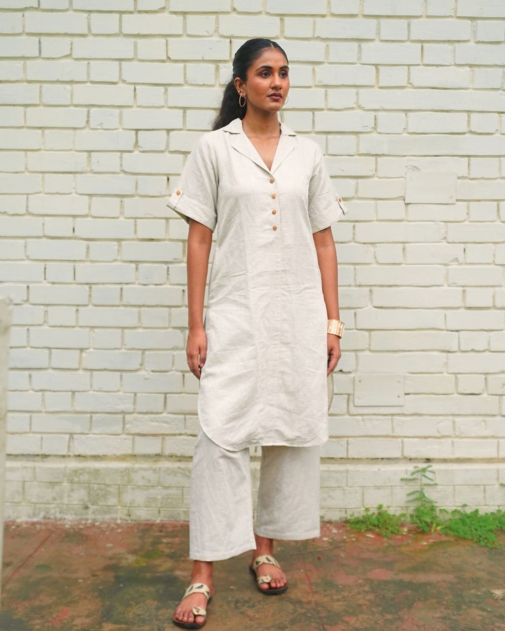 raeth collared kurta set