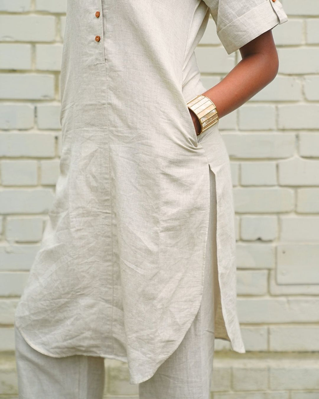 raeth collared kurta set