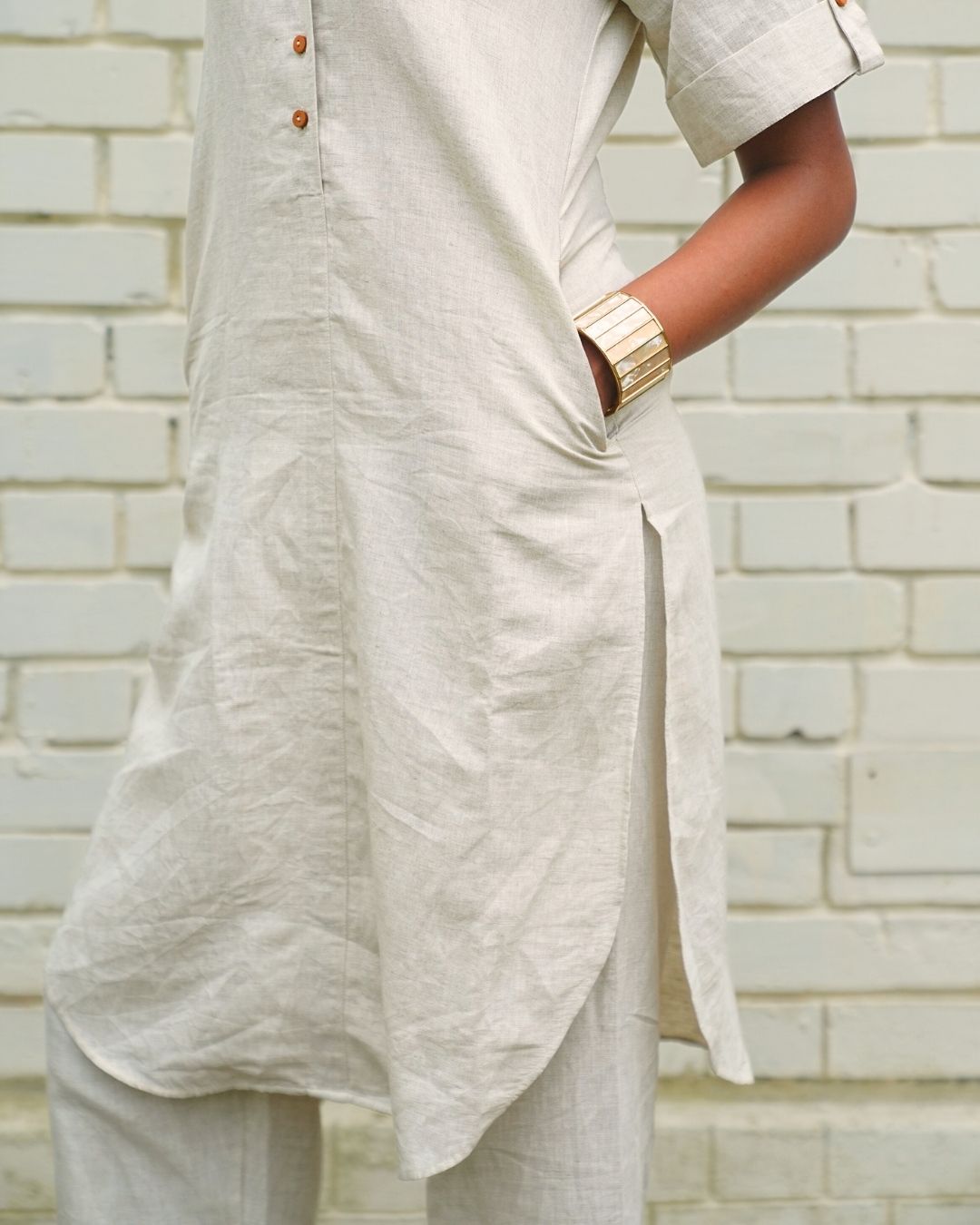 raeth collared kurta set